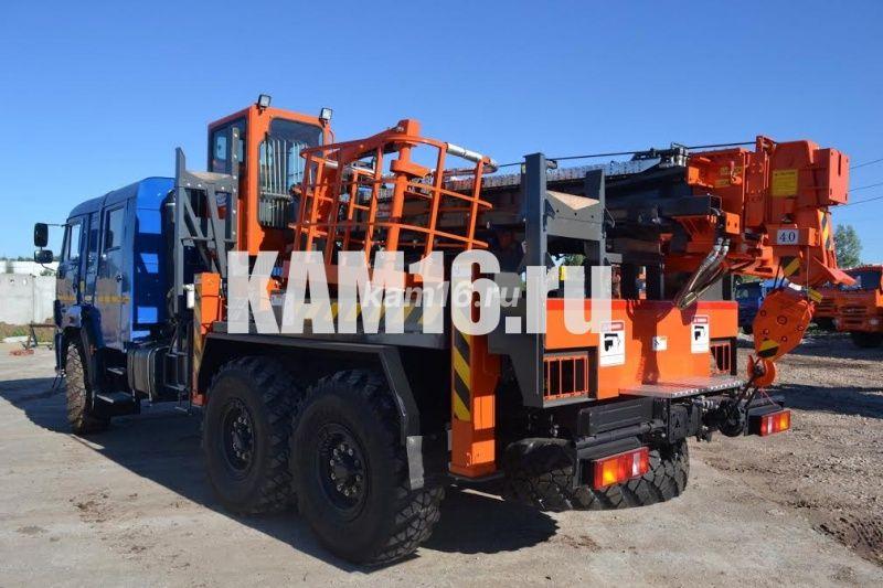 БКМ КАМАЗ 43118-3078-46 с двухрядной кабиной