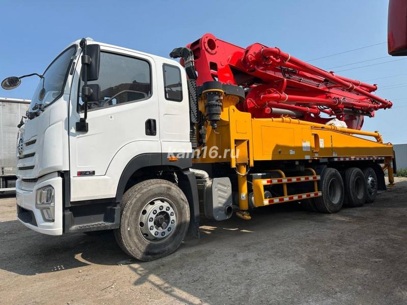 Автобетононасос на Шасси FAW JK6 8х4 c установкой JIUHE JHZ5290THB-38