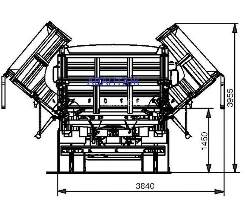 КАМАЗ 45144 самосвал зерновоз
